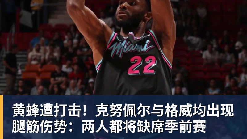 黄蜂遭打击!克努佩尔与格威均出现腿筋伤势:两人都将缺席季前赛